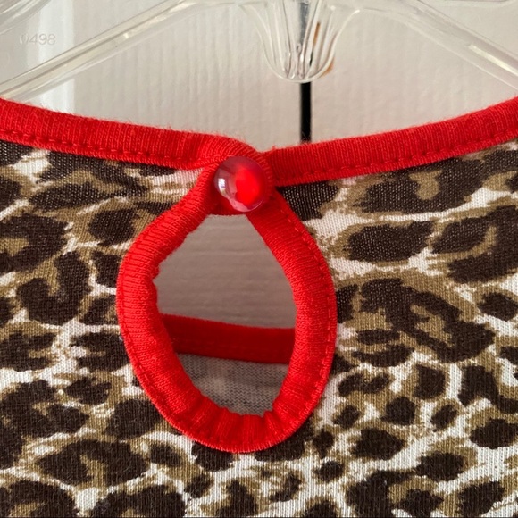 J Khaki Girls Toddler Animal Print Long Sleeve Dress 3T - Picture 10 of 16